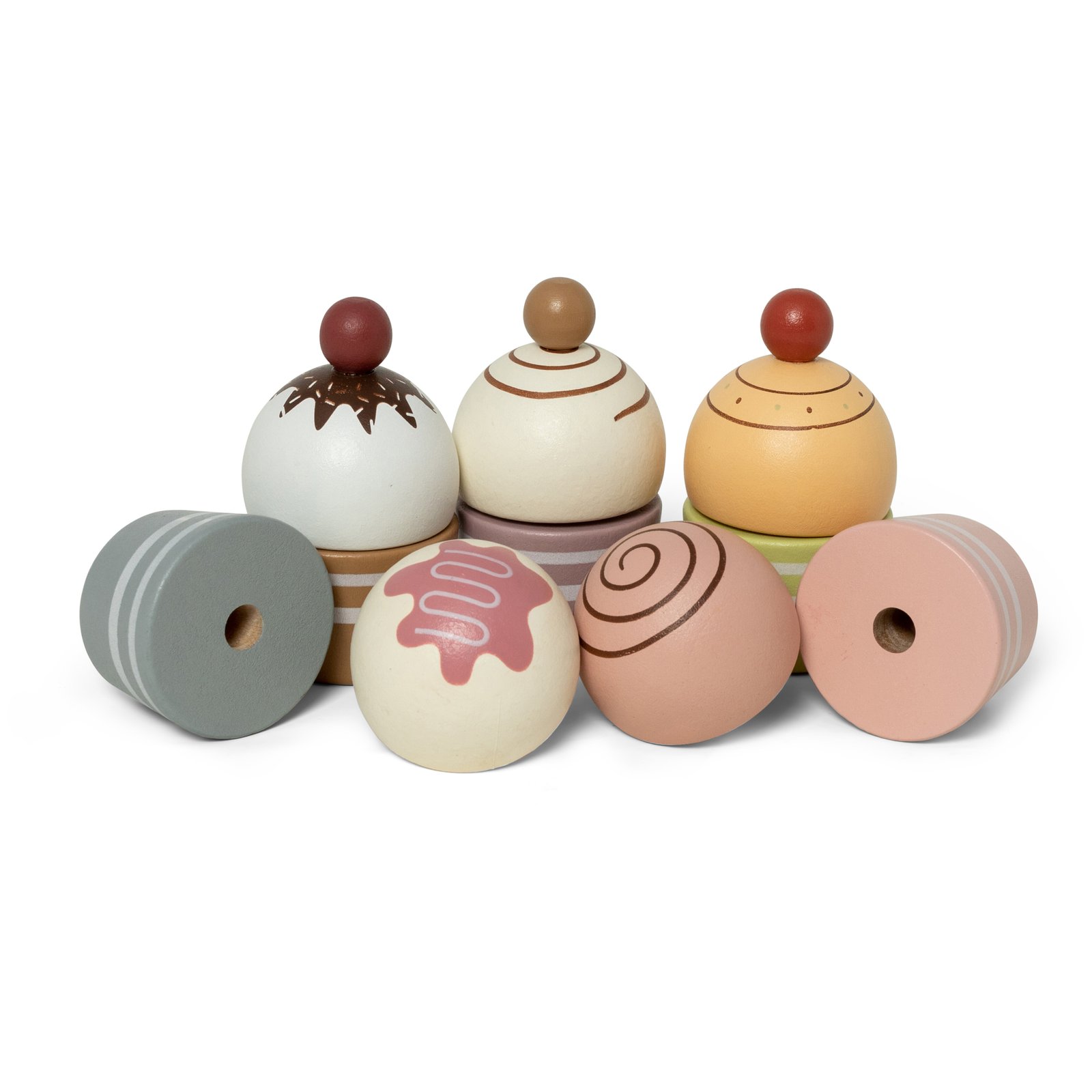 CUPCAKES ON CAKE STAND