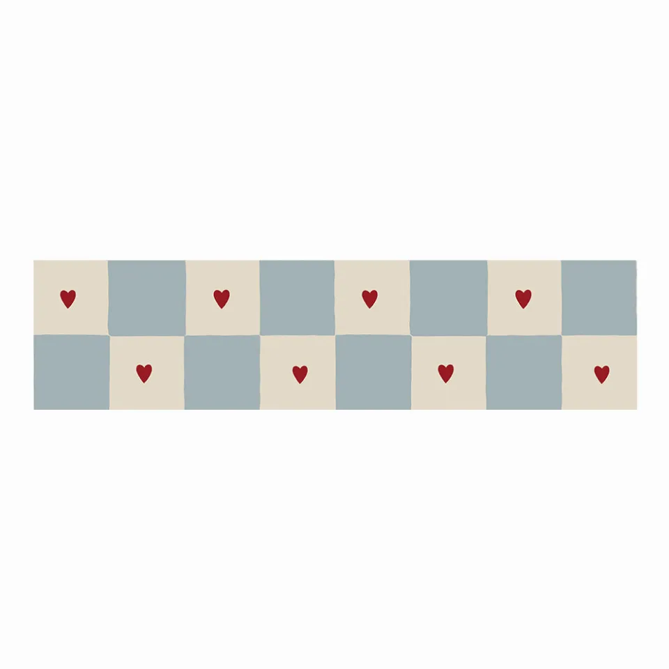 Border Check with Hearts